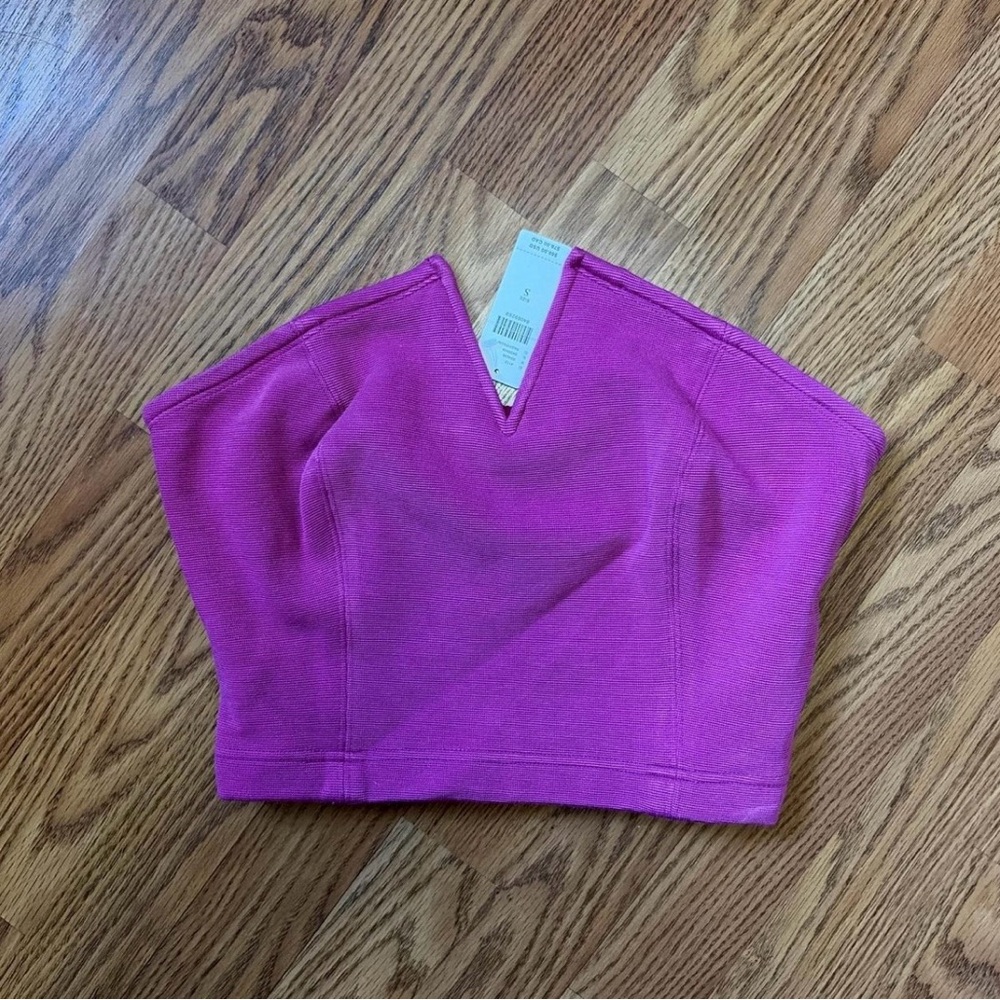 Maeve Fuchsia Crop Top